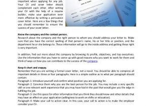 How to Write A Persuasive Cover Letter Writing A Cover Letter Ppt Covering Letter Example