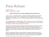 How to Write A Press Release for An event Template 46 Press Release format Templates Examples Samples
