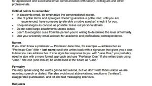 How to Write A Professional Email Template 8 Sample Professional Emails Pdf