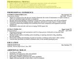 How to Write A Professional Resume How to Write A Professional Profile Resume Genius