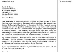 How to Write A Prospective Cover Letter Cover Letter for Potential Job tomyumtumweb Com