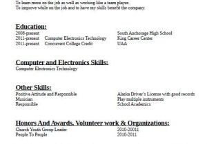 How to Write A Resume with No Job Experience Sample How to Make A Resume for Job with No Experience Sample