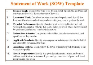 How to Write A Statement Of Work Template 5 Free Statement Of Work Templates Word Excel Pdf
