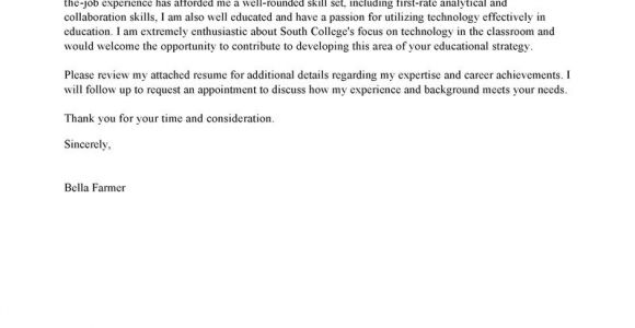 How to Write An Education Cover Letter Leading Education Cover Letter Examples Resources