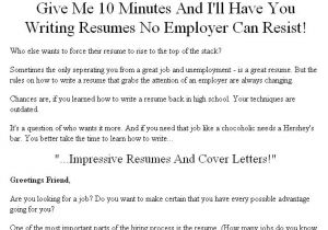 How to Write An Impressive Cv and Cover Letter How to Write Impressive Resumes and Cover Letters Plr Ebook