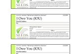 How to Write An Iou Template I Owe You Letter Template Collection Cover Letter Templates