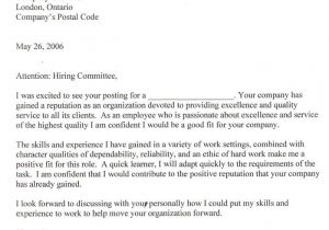 How to Write An Online Cover Letter How to Write A Cover Letter for An Online Application Job
