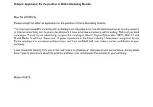 How to Write An Online Cover Letter How to Write A Cover Letter for An Online Application