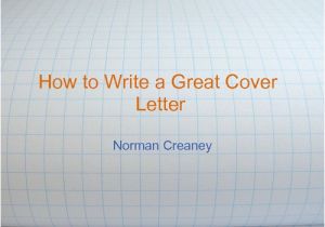 How to Write An Outstanding Cover Letter How to Write A Great Cover Letter Pdfsr Com