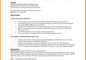 How to Write Basic Computer Skills In Resume 7 Cv It Skills Example theorynpractice