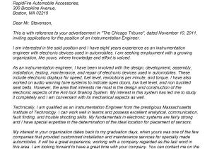 How to Write Cover Letter for Engineering Job Engineering the Perfect Cover Letter