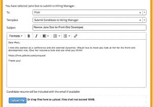 How to Write Email to Hr for Sending Resume Sample Mailing A Resume and Cover Letter format Of Mail for