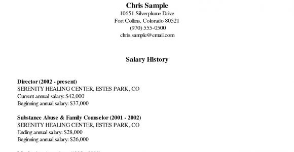 How to Write Salary Expectations In A Cover Letter How to Write A Salary Requirements Letter Salary