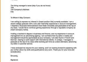 How to Wrote A Cover Letter 6 How to Write A Cover Letter Example Lease Template