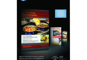 Hp Brochure Templates Hp Brochure Paper for Inkjet Printer Glossy X On X A