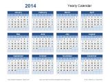 Hp Calendar Templates Yearly Calendar Template 2014 Sadamatsu Hp