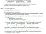 Hr assistant Resume Objective Samples Resume for A Generalist In Human Resources Susan Ireland