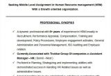 Hr Manager Resume Word format Hr Resume format Template 9 Free Word Pdf format