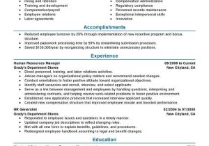 Hr Professional Resume Examples 7 Amazing Human Resources Resume Examples Livecareer