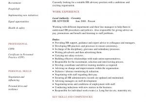 Hr Resume format for Freshers 21 Best Hr Resume Templates for Freshers Experienced