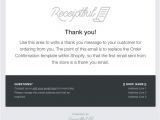 Html Confirmation Email Template Does Conversio Replace Bigcommerce 39 S order Confirmation