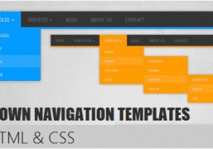 Html Drop Down Menu Templates Free Download Free HTML Css Dropdown Menu Templates Web Net