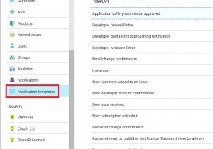 Html Email Notification Template Configure Notifications and Email Templates In Azure Api