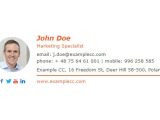 Html Email Signature Template Free Download Email Signature Templates Download for Free