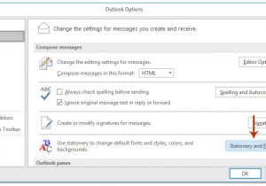 Html Email Template Outlook 2013 How to Change Default Email Template In Outlook