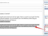 Html Email Template Outlook 2013 How to Create and Use Templates In Outlook