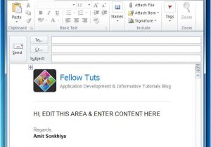 Html Email Templates for Outlook Outlook HTML Email Templates Right Way to Add Configure