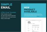 Html formatted Email Templates 9 Sample HTML Emails Psd