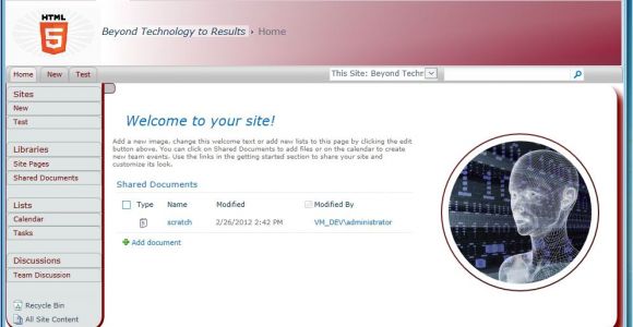 Html Master Page Template Sharepoint 2010 HTML5 Masterpage Templates Home
