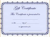Html Voucher Template Free Gift Certificate Template Pages Sample