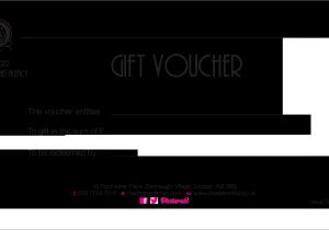 Html Voucher Template Gift Voucher Template Word Free Download Planner