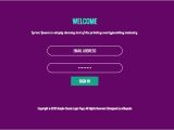 Html Welcome Page Template Simple Classic Login form Responsive Widget Template by