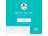 Html Welcome Page Template Welcome Minty Stamplia Builder Welcome Message Email