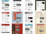Html5 Email Newsletter Templates 100 Free HTML Email Newsletter Templates Patternhead