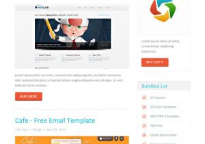 Html5 Email Newsletter Templates Abstract HTML Newsletter Template Free Mail Templates