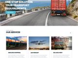 Html5 Template Tag Transport HTML5 Template Buy Premium Transport HTML5 Template