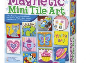 Https Uniquely Creative Card Making Kits 4m Magnetic Mini Tile Art Diy Paint Arts Crafts Magnet Kit for Kids Fridge Locker Party Favors Craft Project Gifts for Boys Girls