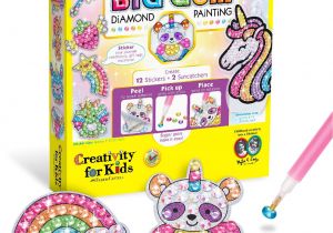 Https Uniquely Creative Card Making Kits Creativity for Kids Big Gem Diamond Painting Kit Create Your Own Magical Stickers Suncatchers Diamond Art for Kids