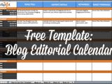 Hubspot Editorial Calendar Template Blog Editorial Calendar Template Great Printable Calendars