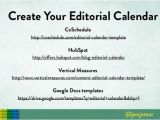 Hubspot Editorial Calendar Template Small Business Guide to Content Strategy