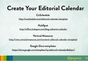 Hubspot Editorial Calendar Template Small Business Guide to Content Strategy