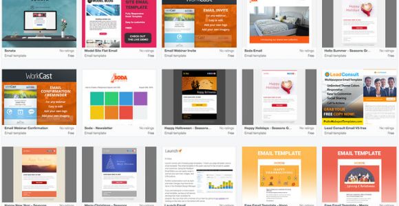 Hubspot Email Marketing Templates 9 Places to Find Quality Email Newsletter Templates In 2017