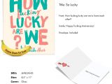 Hunter X Hunter Valentine S Day Cards Nw Jumbo An Humor Nobleworks so Lucky Amazon De Burobedarf