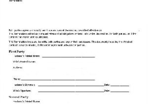Husband and Wife Contract Template Termination Of Contract Individual to Husband and Wife