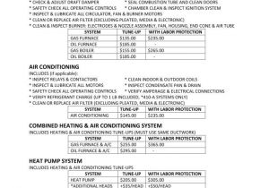 Hvac Installation Contract Template 8 Hvac Contract Templates for Services Pdf Word