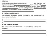 Hvac Installation Contract Template Service Agreement 7 Free Pdf Doc Download